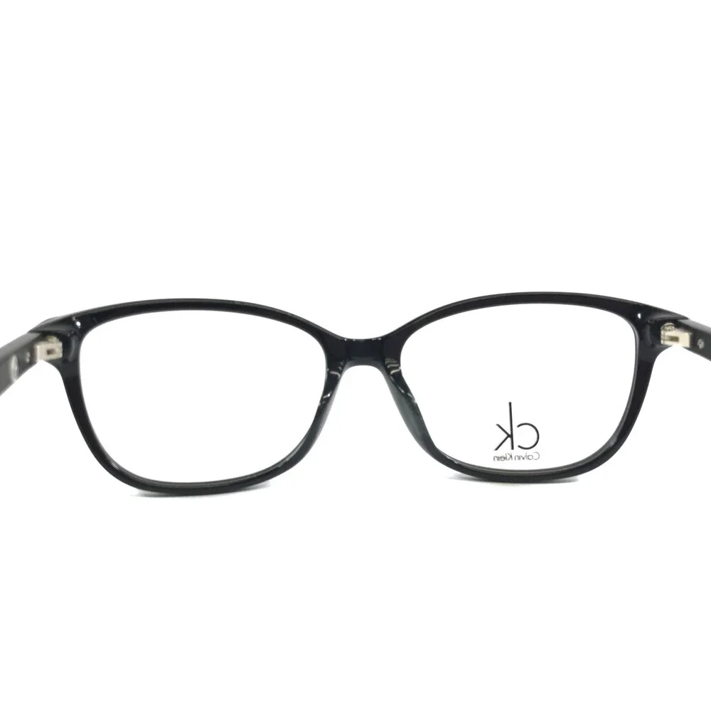 Calvin Klein Eyeglasses Frame ck5769 001 Black Silver Cat Eye Full Rim 51-15-135